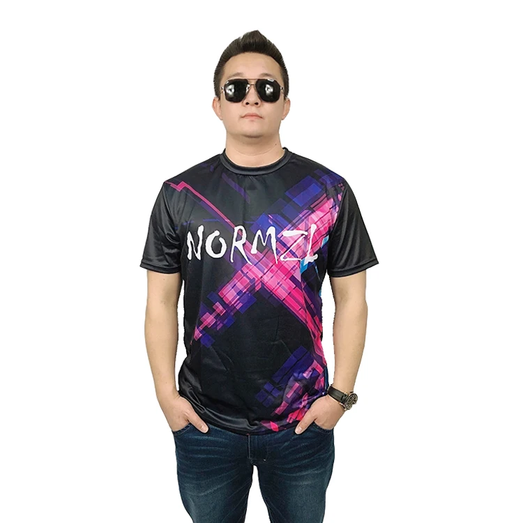 

Wholesale Custom new design sublimation T-shirts men's t-shirts