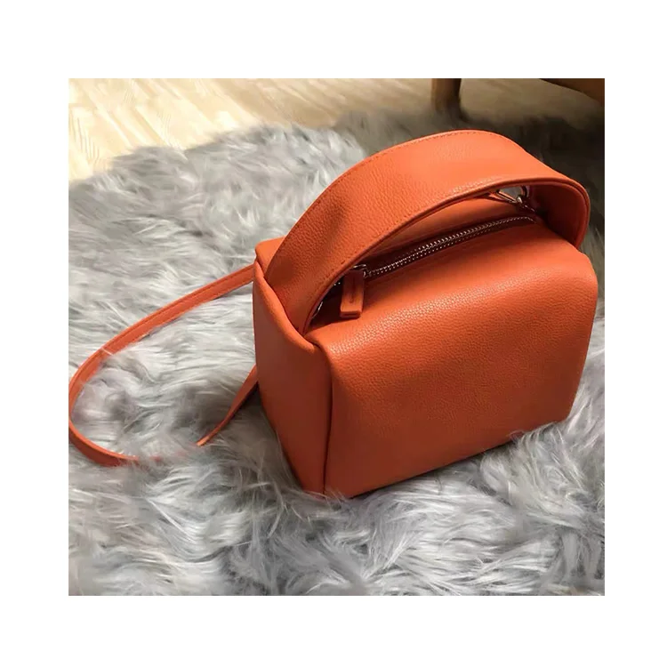 

High Quality Japanese Small Long Strap Messenger Bags Lightweight Retro PU Leather Shoulder Ladies Saddle Bag for Women, Brown