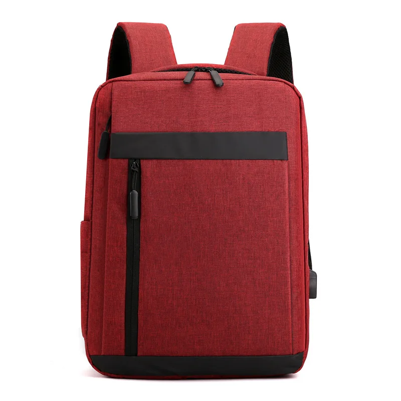 

Popular College School Book Bag Daily Casual Business Backpack With Laptop Compartment