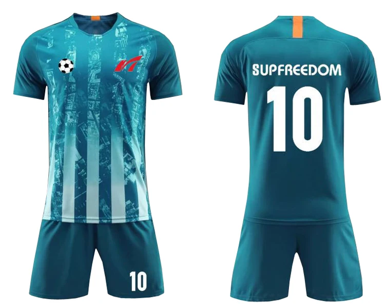 cheap oem Print custom sublimation soccer jersey uniform set