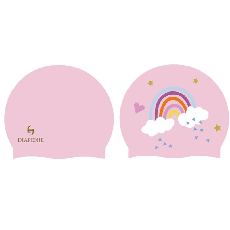 

Amazon hot selling waterproof cheap good quality flag customized santa german silicone swim caps