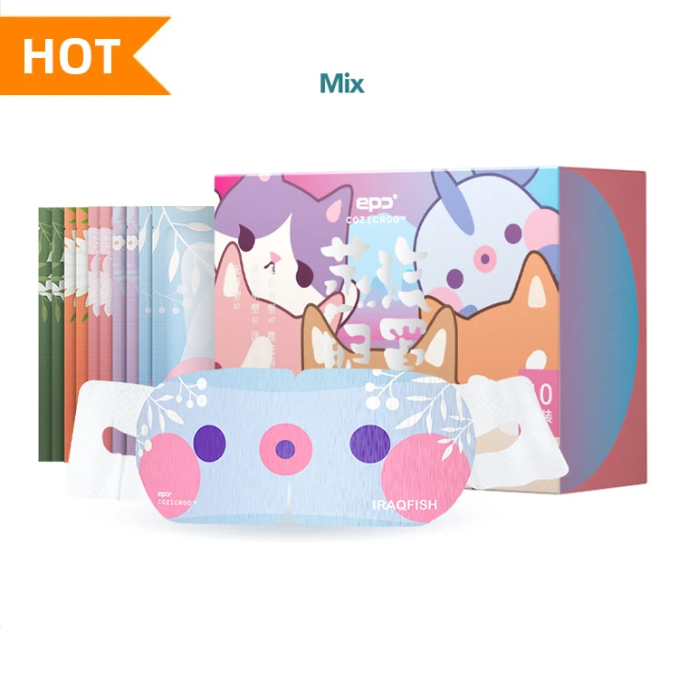 

Mix Sleeping Eyemask, Cotton Disposable Hot Steam Eye Mask