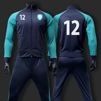 

High quality blank sports track suit custom Soccer training jogging sportswear men's tracksuit suit children's Tracksuits