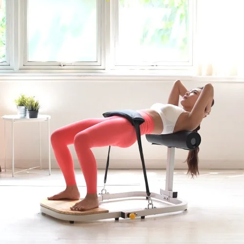 

Hip up Chair body building machine, Black and grey