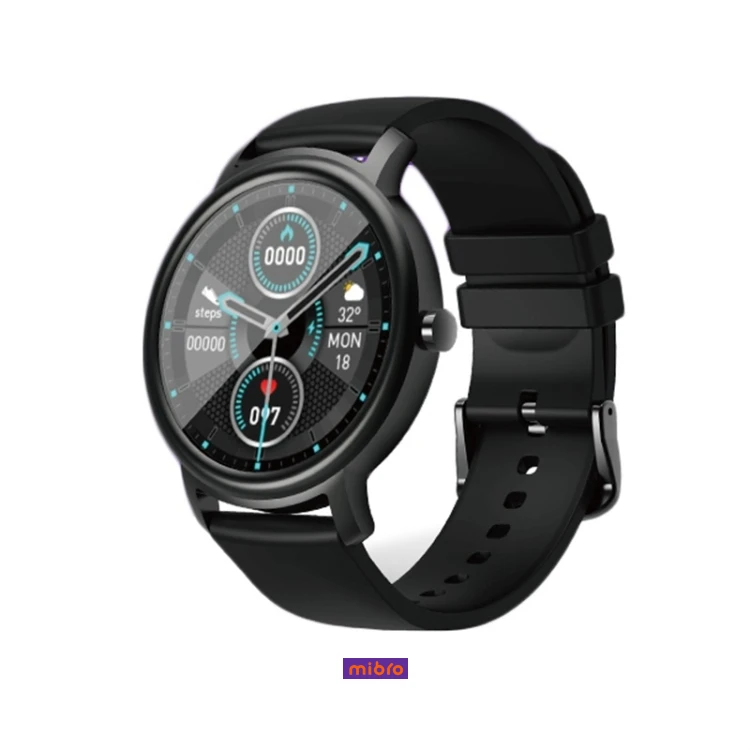 

Cheap Price 1.3 inch TFT Color Touch Screen IP68 Waterproof Watchband Heart Rate Monitoring Mibro Air Watch