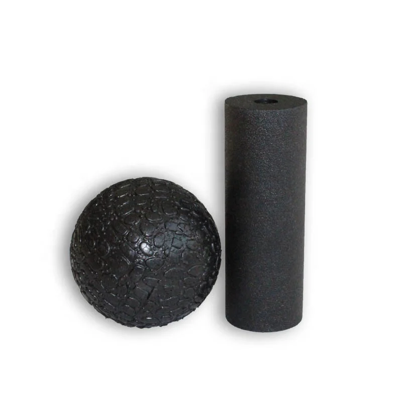 

TY Health Fitness Massage Ball Medicine Yoga Myofascial Release Fascia Body Pilates Gym Sport Ball Massager Roller Black, Customized