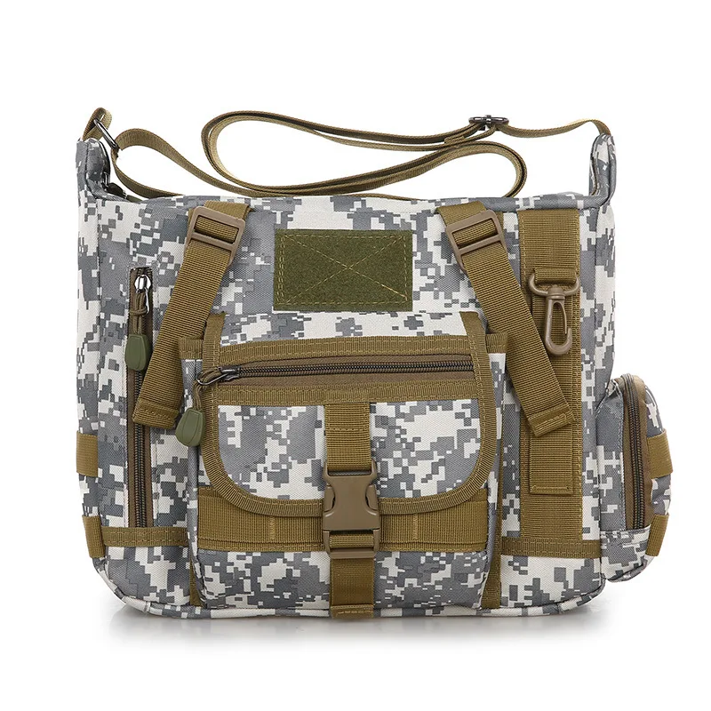 

Durable Fashionable Large Capacity Multifunction Camo Shoulder Bag Crossbody Sling Pouch For Travel Hunting Camping Shopping