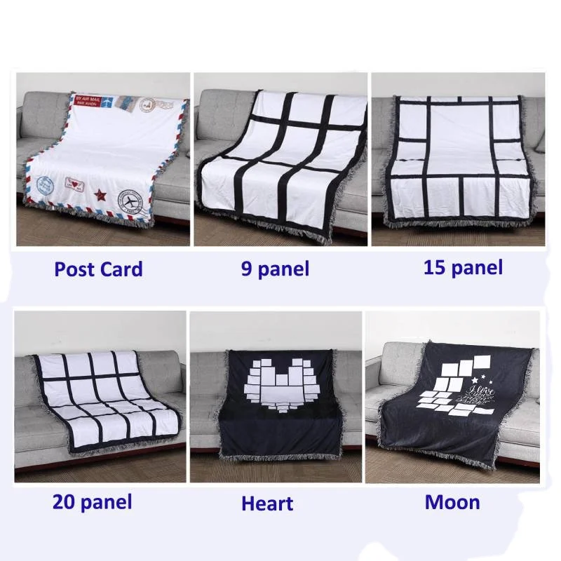 

2021 Qualisub Customized Sublimation Blankets Blanks Throw is Ready to Ship