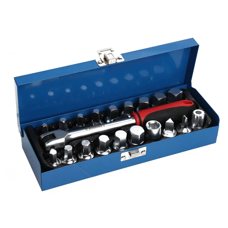 

Local stock in America! Winmax 3/8" Drive 20pc comprehensive drain plug key socket wrench set