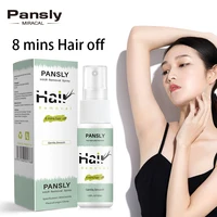 

Pansly 8 mins Hair off Hair Removal Cream Face Body Pubic Hairs Depilatory Beard Bikini Legs Armpit Painless Hair Removal Spray
