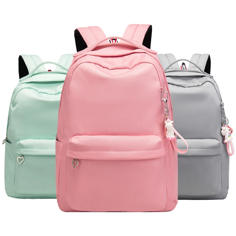 

2021 New School Bags High Quality Travel Backpack for Girls Boys Light Weight Waterproof Nylon School Backpack mochila