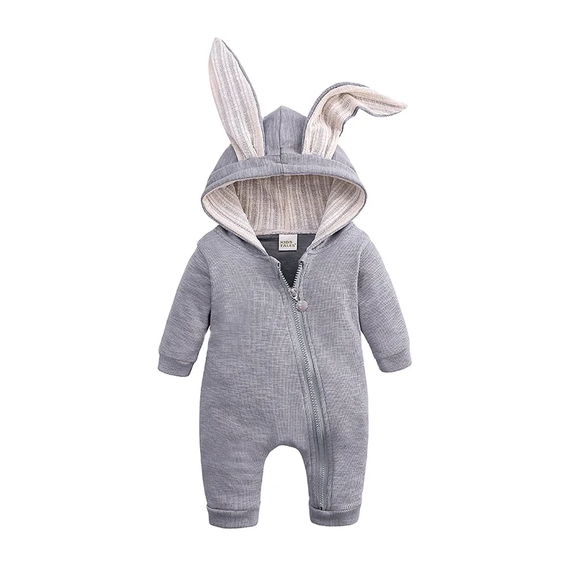 

Ins foreign trade Wish Amazon sells like hot cakes child big eared rabbit body hooded zipper climbing baby onesie for wholesale, As pic shows, we can according to your request also