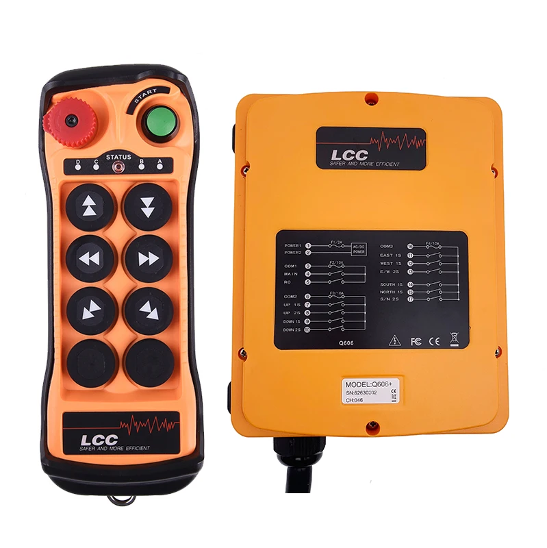 

Q606 Hoist universal crane industrial wireless radio electric remote control