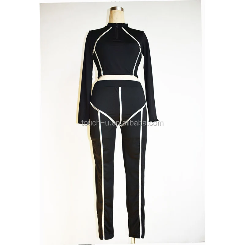 slim fit jogging suit