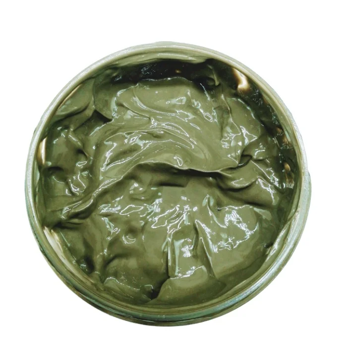 

2020 Newest private label moisturizing anti-acne matcha mud face mask, Green mud