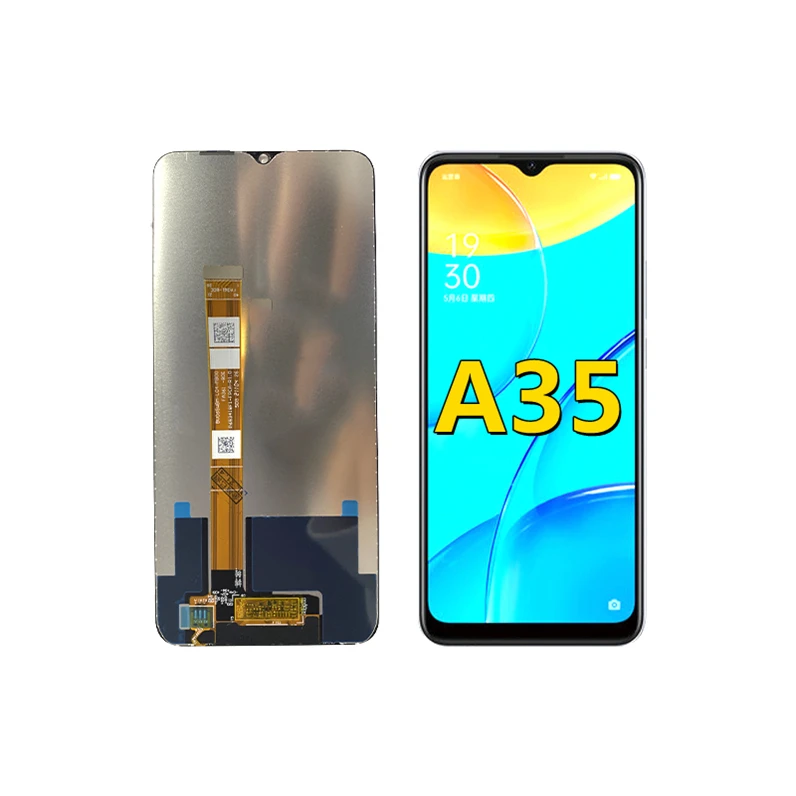 

Mobile Phone Display Cabinet Phone Lcd Mobile Lcd Screen For OPPO A35, Black