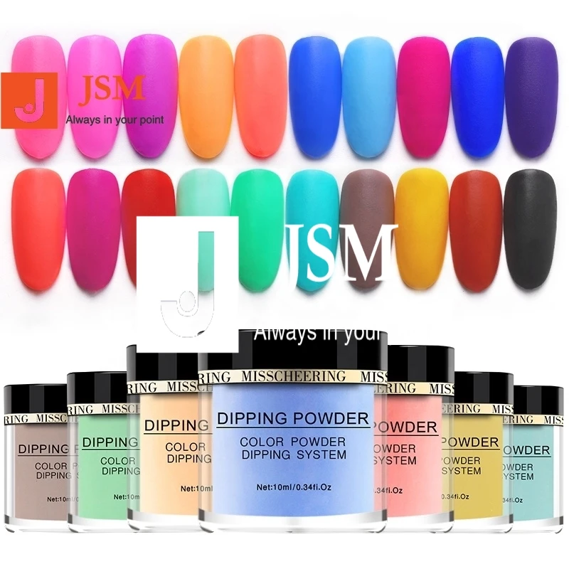 

Salon 20 Colors Options 10ml/Box Grinding Frosted Effect Natural Dry Acrylic Nail Dipping Powder
