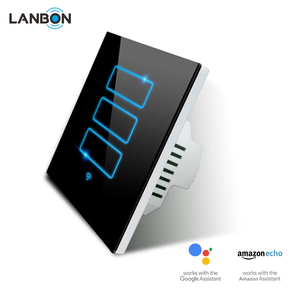 Lanbon L6 Series No Gateway Wifi Smart Home Triple 3 Gang