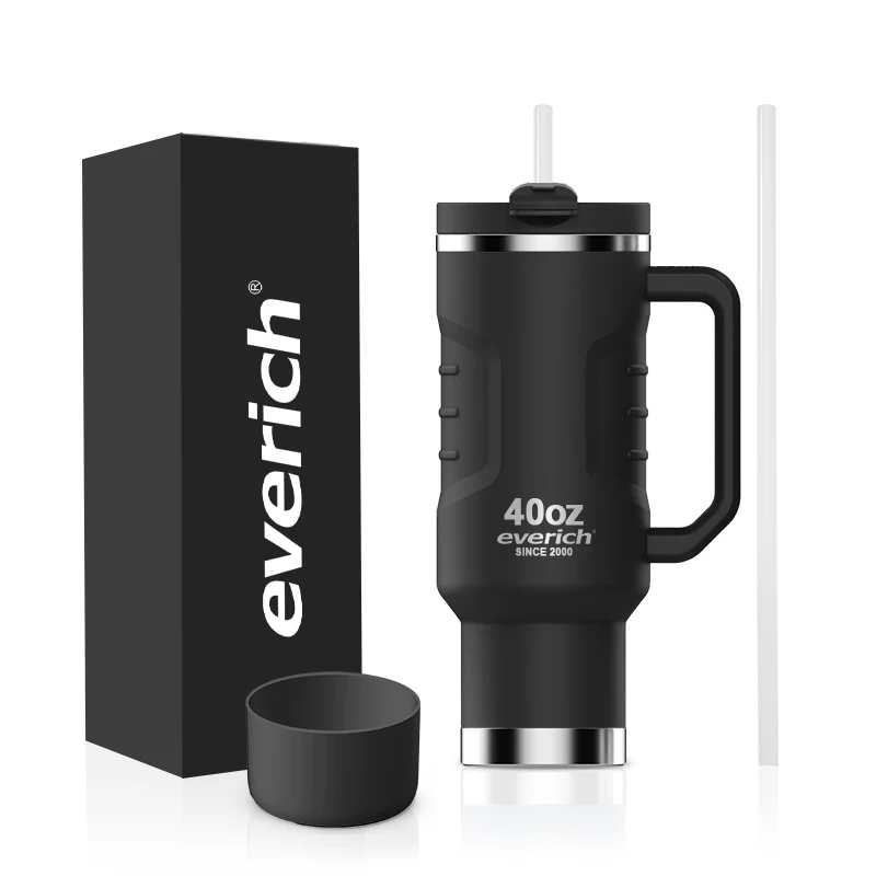 

Big Grip Handle 30oz 40oz 50oz Double wall BPA free stainless steel vacuum insulated Beer Party Mug and Tumbler customize