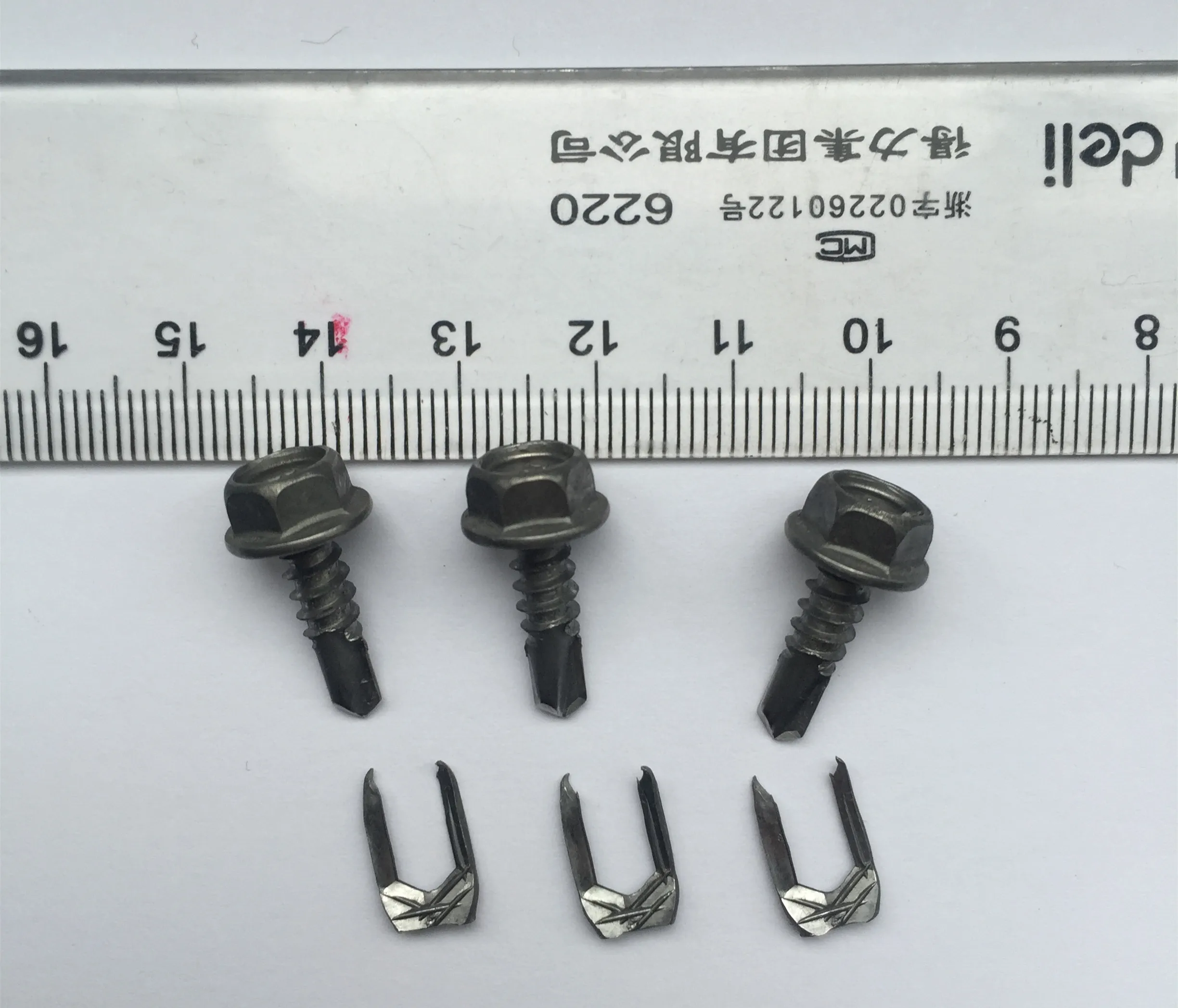 
Drill point, self-drilling screw tip forming machine 