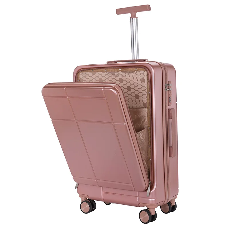 

Ladies Trolley Spinner Suitcase Hard Side Suitcase With Wheel Luggage