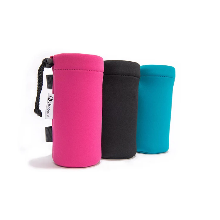

Custom stylish neoprene carrier holder kids warmer cooler can beer wine baby water cover bottle bag, Picture