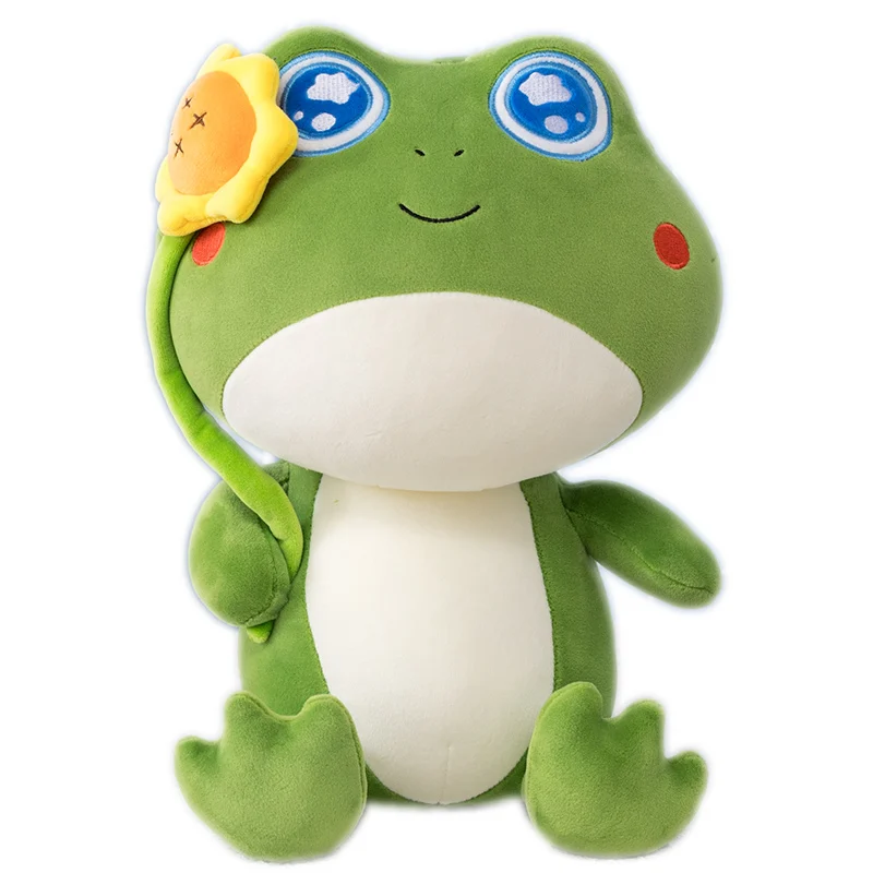 

Super Soft Frog Plush Cute Frog Stuffed Animal Squishy Frog Plush Pillow Adorable Plush Frog Unique Frog Plushie