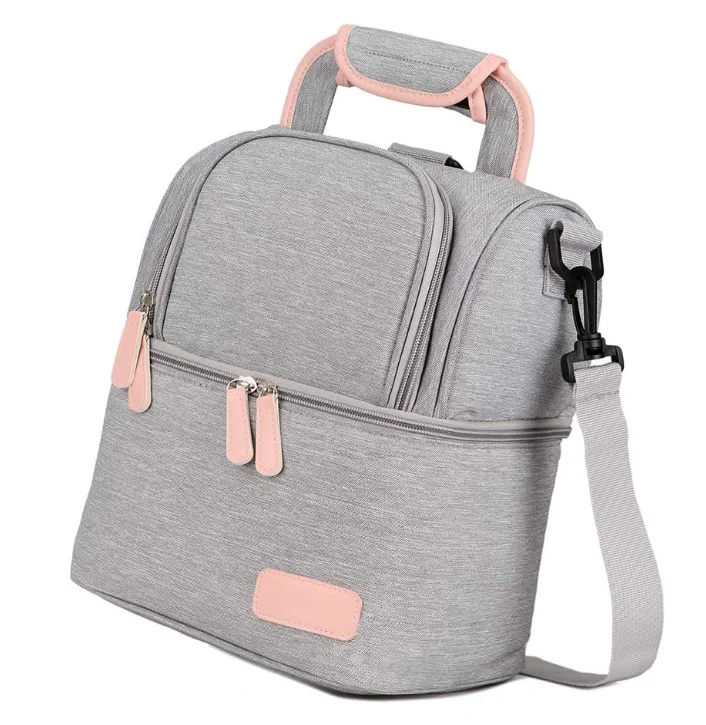 

Custom LOGO Outdoor Activity polyester mummy baby bag tote diaper backpack bag