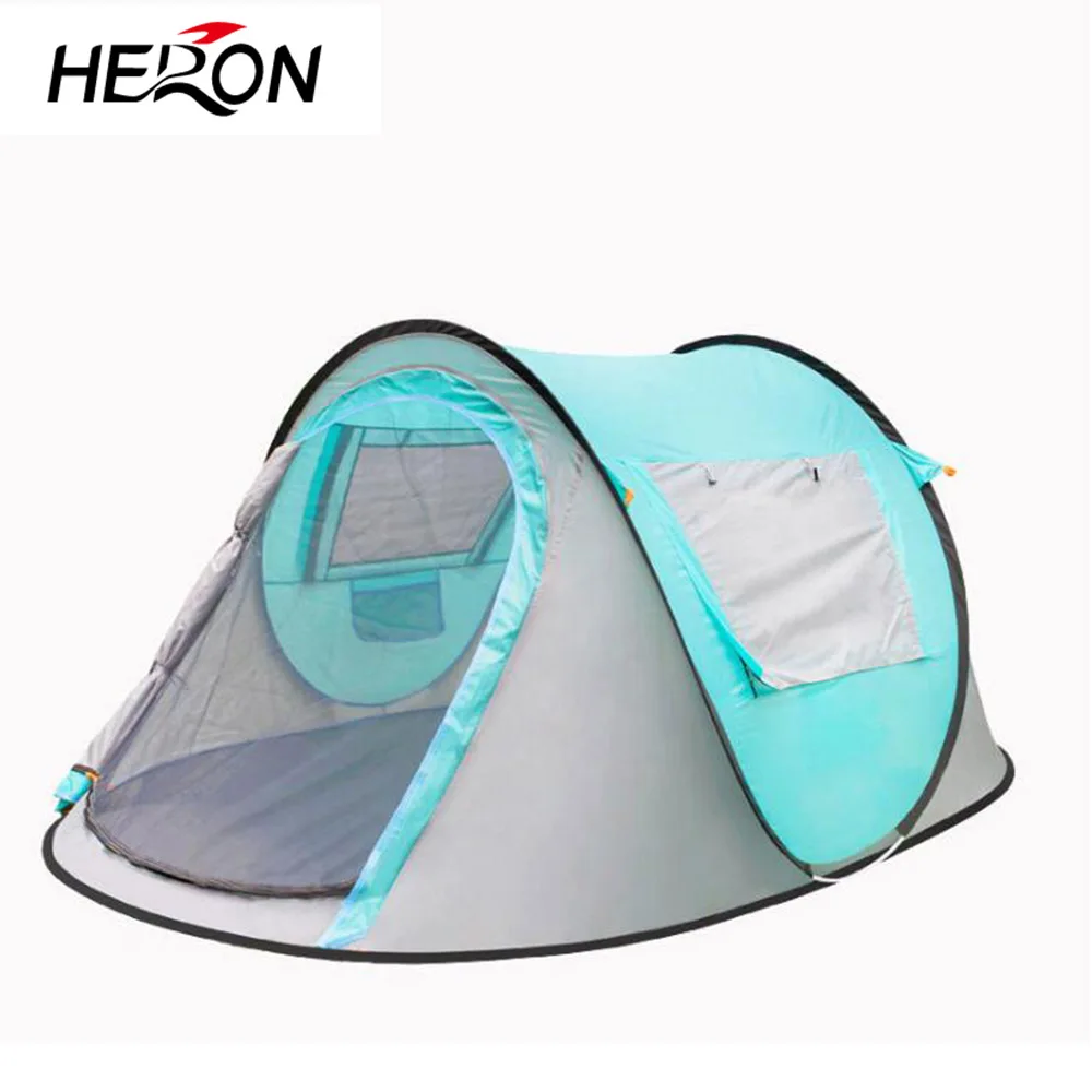 Outdoor Camping Tents 2 Person Waterproof Hiking Pop Up Mooie automatische pop up tent, outdoor waterdichte familie