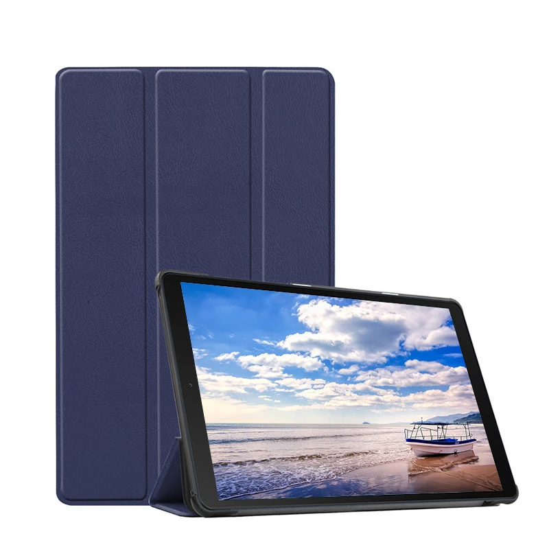 

China Factory Classical Trifold Shockproof PC Leather Case Tablet For Lenovo Tab M10 HD(2nd Gen) TB-X306X, Multi colors