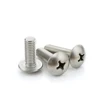 Stainless Steel Cross Recessed Round Truss Wafer Round Head Machine Screw