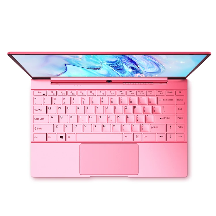 

Hot selling 14 inch intel N5095 laptop notebook Ultra Mini computer Ddr Ram Computer Gaming in stock PC i3 i5 i7 Hardware, Silver/pink