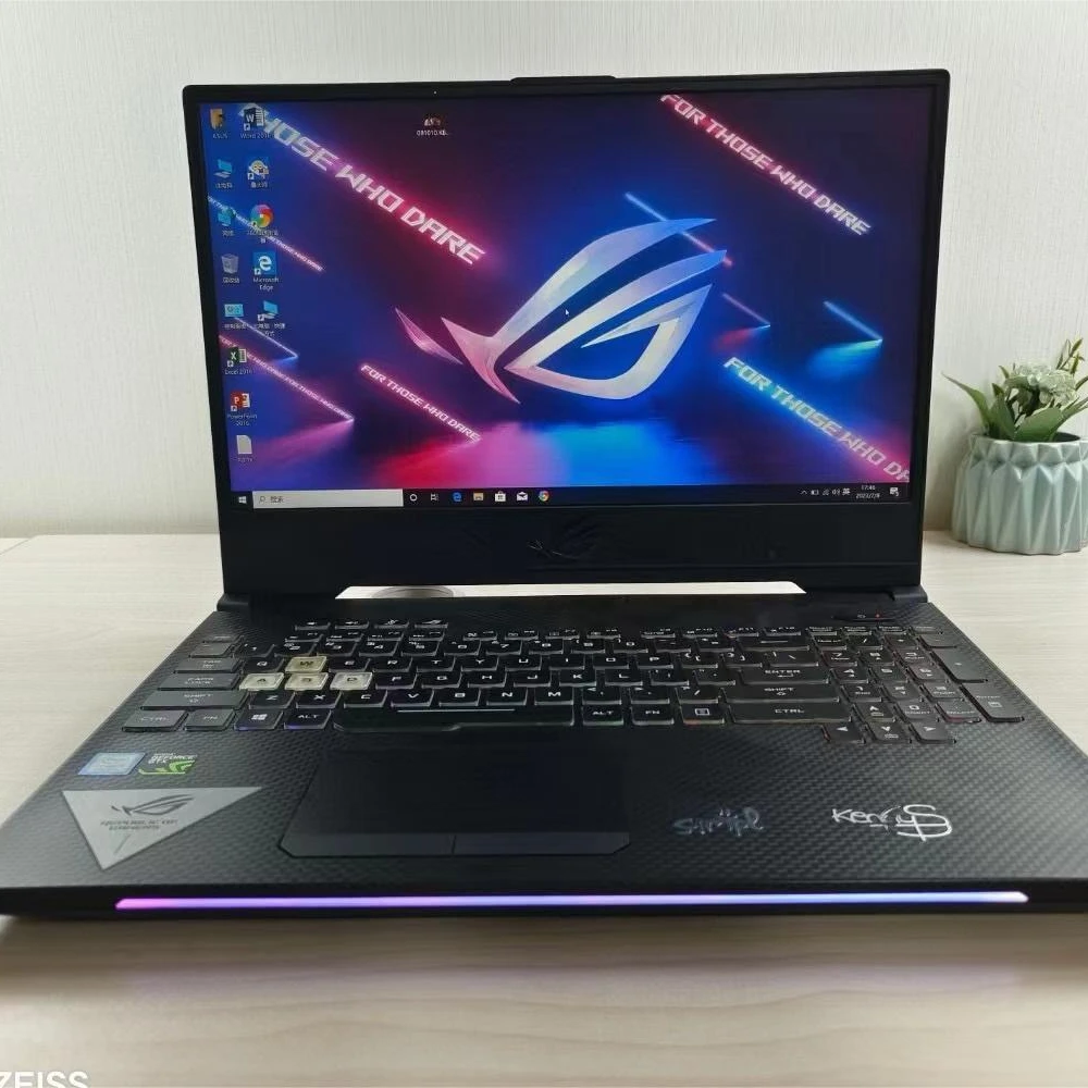 

Original For Asus ROG strix scar 2 plus i7- 8750H 16GB 512GB RTX 2070 (8GB) Gaming Laptop 17inch Display