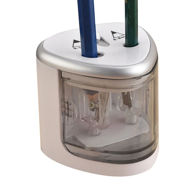 Tenwin 8004 - Factory supplies battery operated plastic electric pencil sharpener