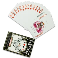 

China wholesale customized printing playing cards game pvc plastic game poker cards