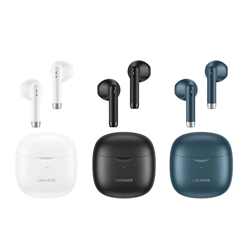 

USAMS 2022 IA04 Wireless Earphone Headphone BT 5.0 TWS Mini In-ear Earbuds Sports Gaming Headset
