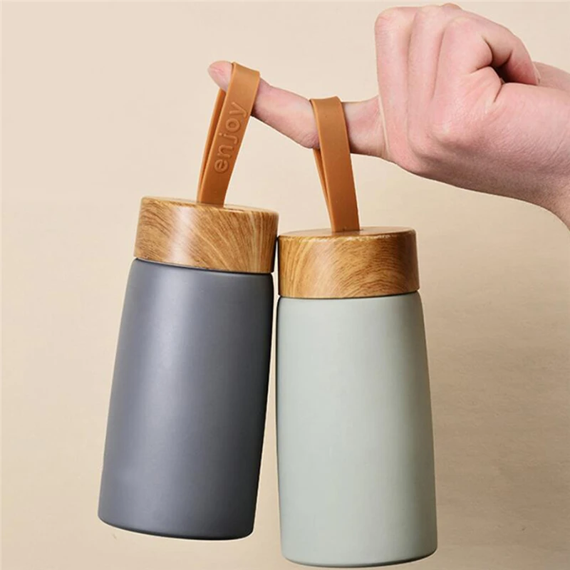 

Insulated Coffee 304 Stainless Steel Tumbler Thermos Vacuum Flask Mini Water Bottle Portable Travel Mug Thermal Cup