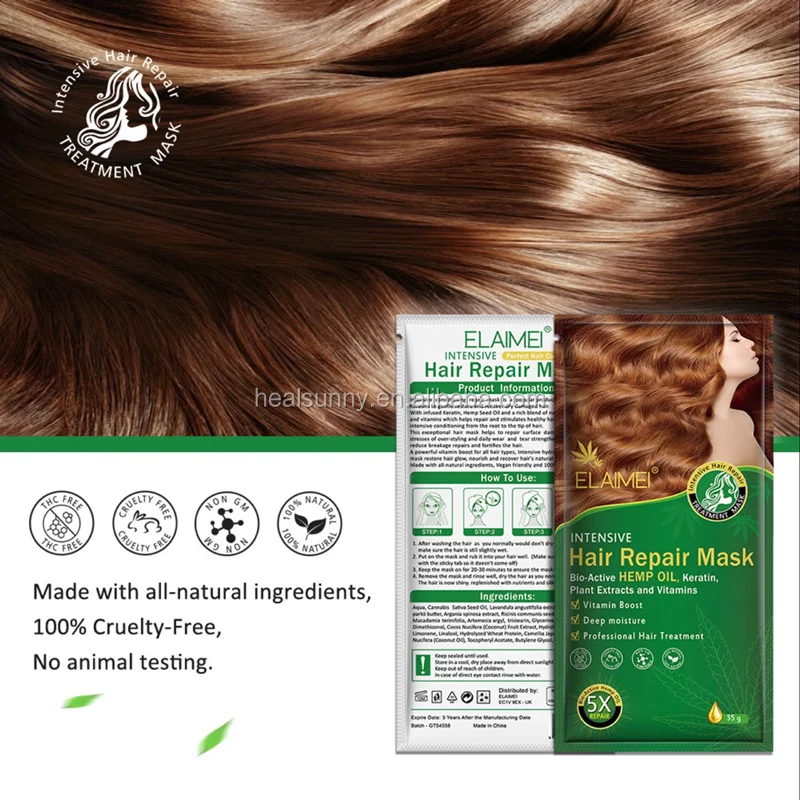 

Deep Repairing and Nourishing Hair Steam Sheet Mask