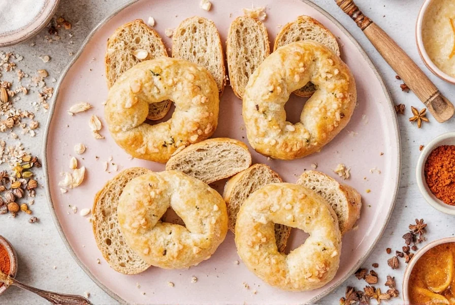 Bagel Salt on Bread
