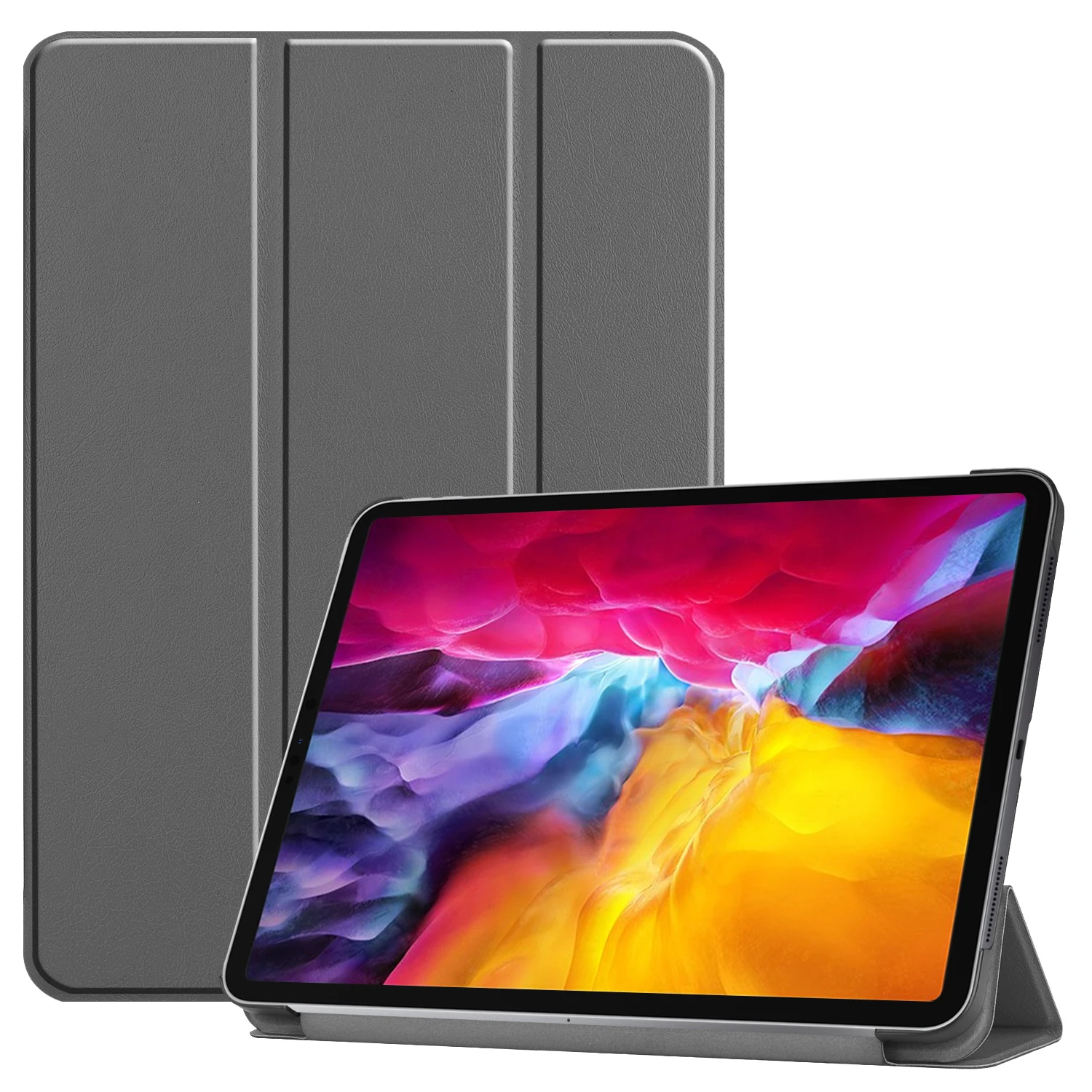 

CYKE PU Leather Shockproof with Auto Wake Function Case Smart Cover for New iPad pro 11 2021 2020 2018