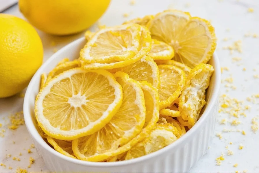 Lemon cake with zest topping