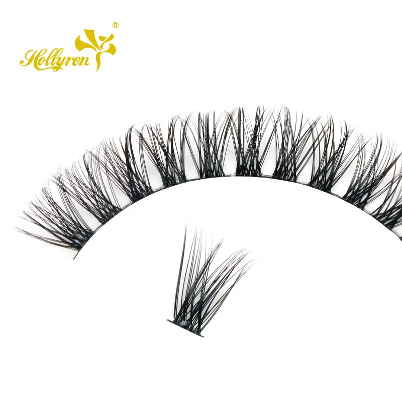 

Wholesale False Natural 3D Wispy private label faux mink lashes