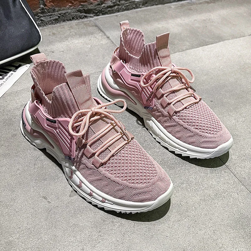 

New girl or lady Light Sneakers Summer Breathable Mesh Running Trainers Men Walking Outdoor, 3 colors