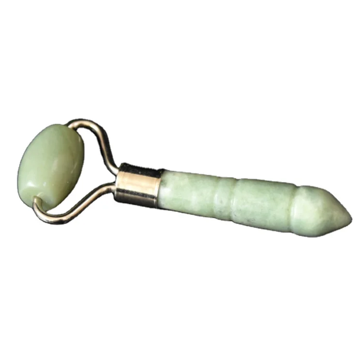 

Latest XiuYan jade roller for Facial anti-wrinkle XiuYan jade roller tools facial massage, Green