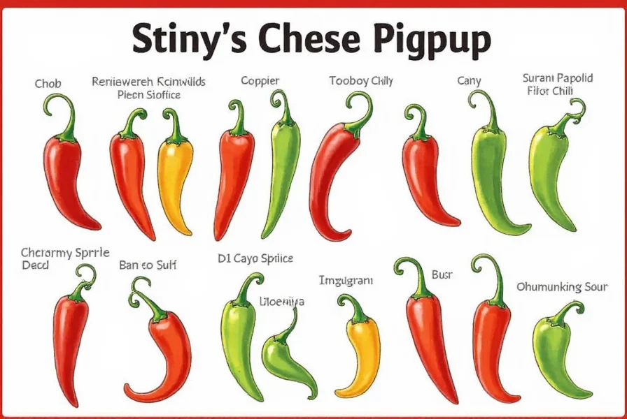 the ultimate spicy lineup a visual list of chili peppers you need to know