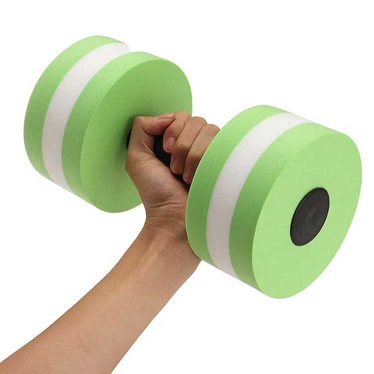 

Amazon hot sale nice price Light-weight Customized round EVA Water Dumbbell for ladies training