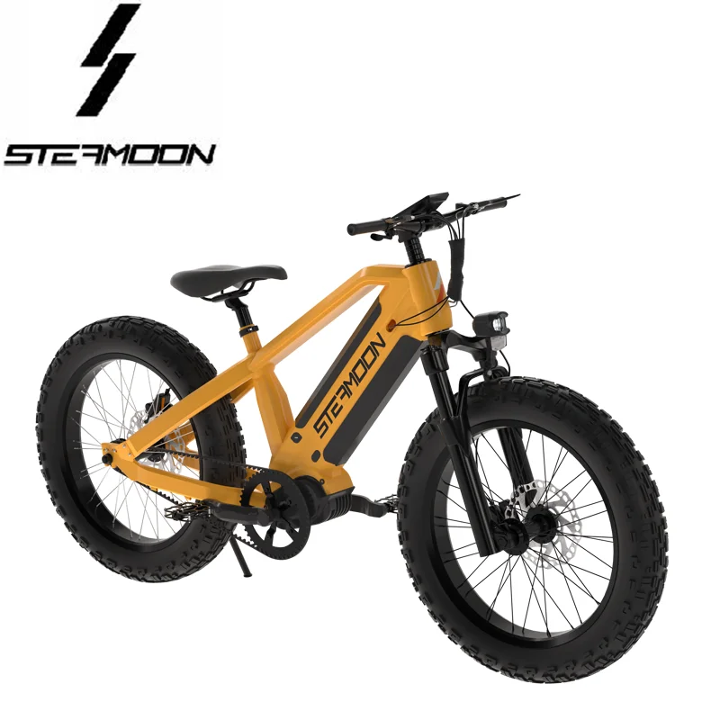 120km Long Range Distance Belt Drive Electric Beach Cruiser Bicycle