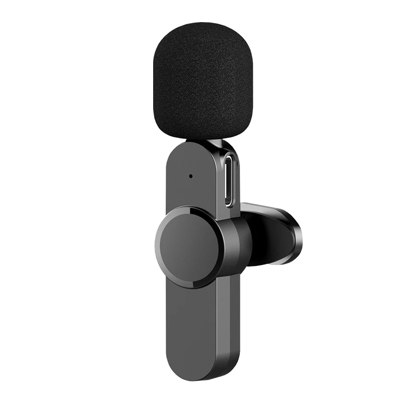 

Dropshipping new trend wireless blue tooth small microphone outdoor sports video recording singing smart snowball microphone