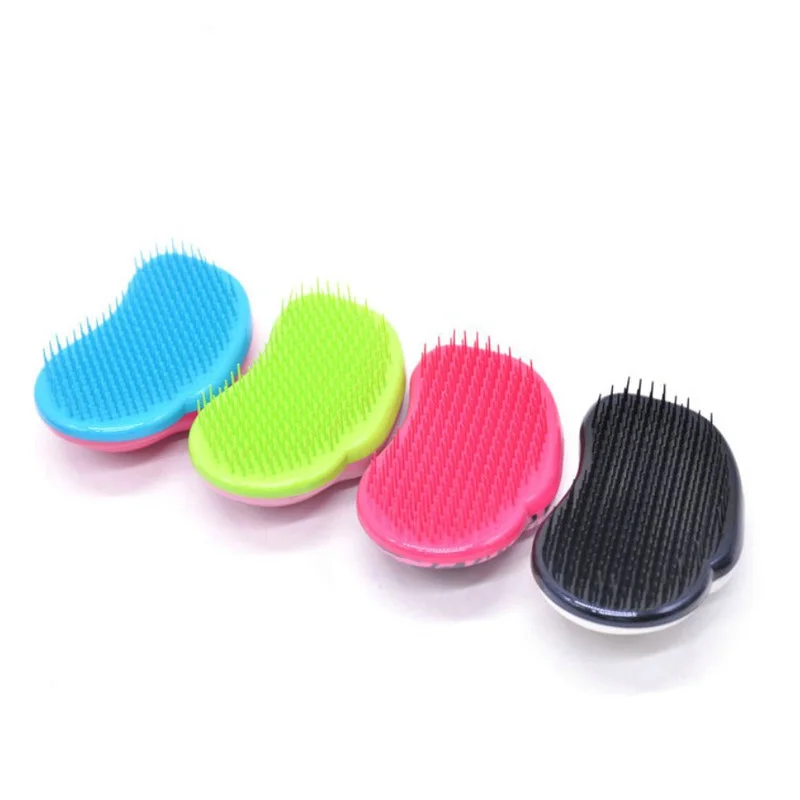 

Women Men & Kids Use in Hair Salon Detangler Hair Brushes, Customized pantone color