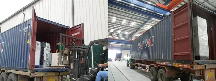 Double wire fence welding machine